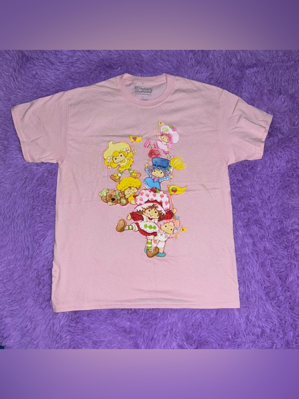 Pink Strawberry shortcake shirt🍓
